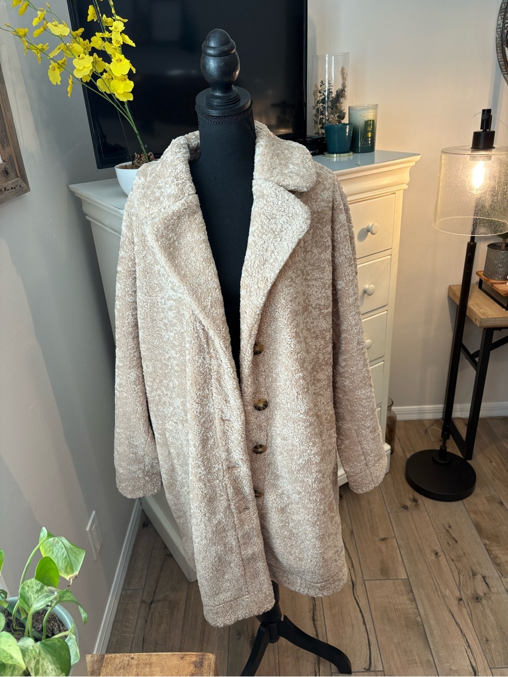 J. Jill NWT Gramercy Sherpa Coat, 2X